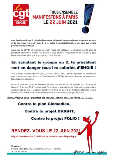 Manif 22 juin 2021