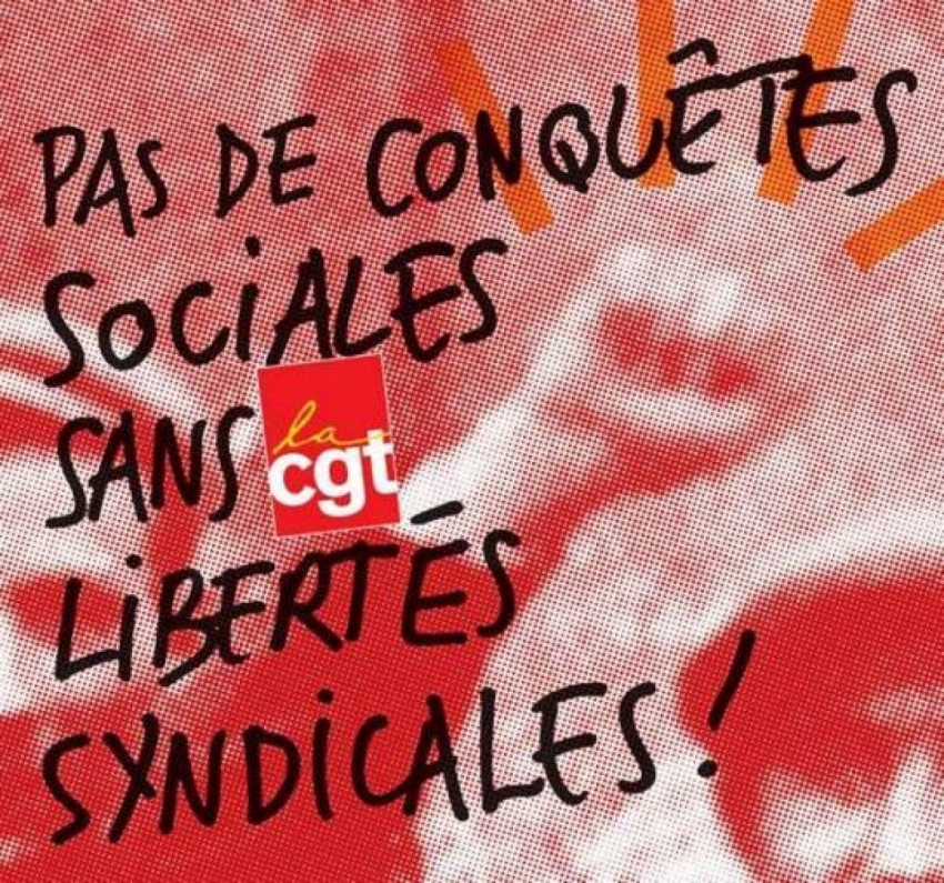 Pas de conquêtes sociales sans libertés syndicales !