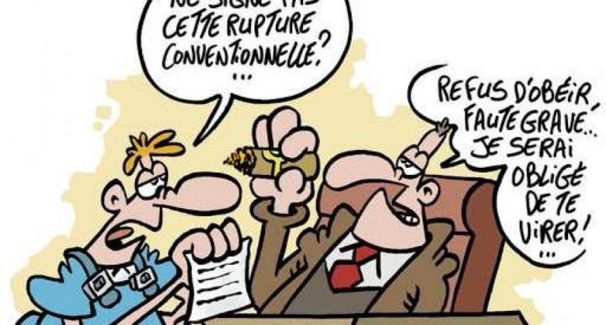 RUPTURES CONVENTIONNELLES COLLECTIVES, janvier 2018